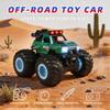 Off-Road Remote Control Big Foot Stunt Car with Shock Absorbers and Spray Action - Children's Toy