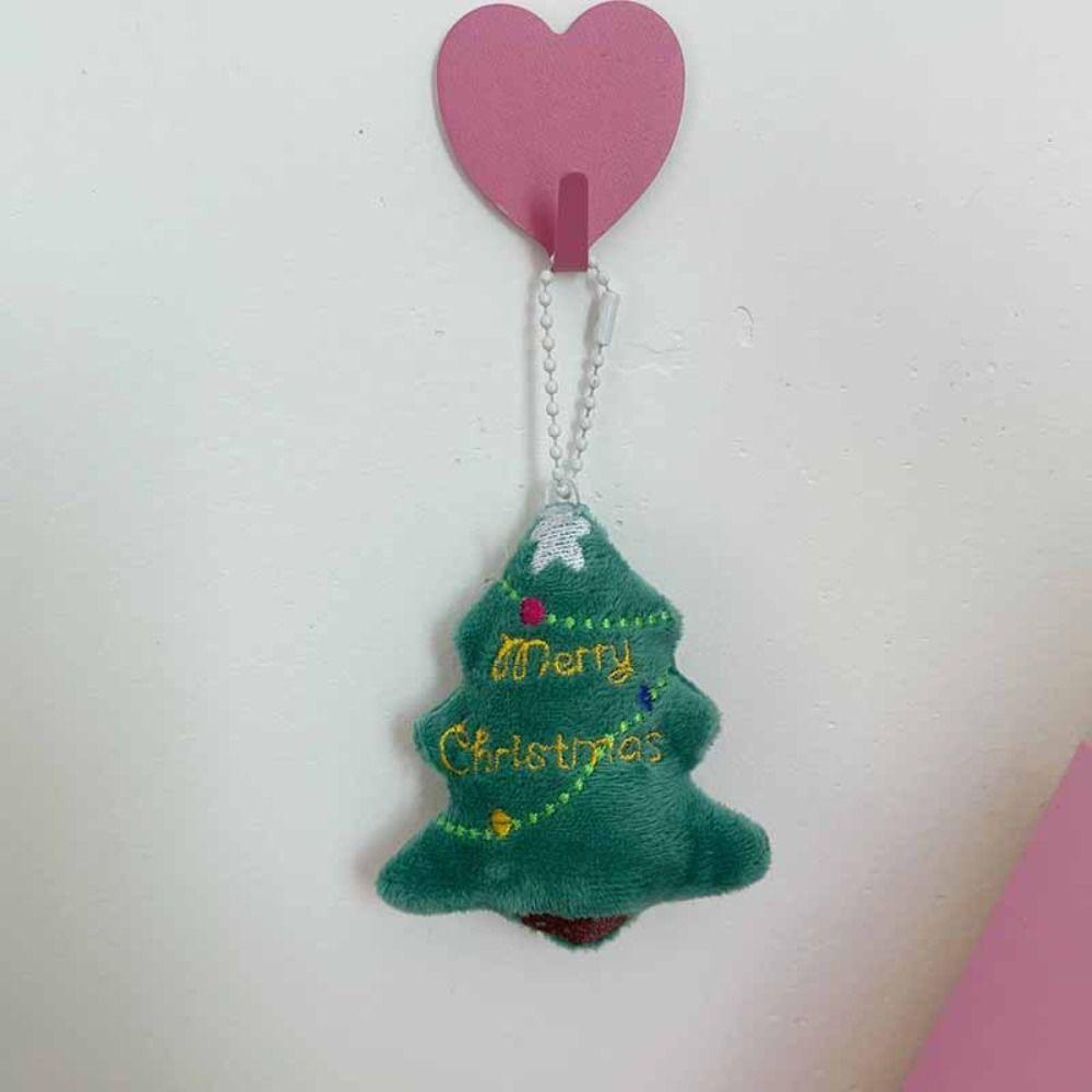 Backpack Charms Xmas Snowman Pendant Cartoon Christmas Mini Key Ring  Children