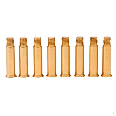 8 Piezas Rueda PATÍN EN LÍNEA, Patines de Ruedas Ejes Tornillos Pernos Rodamientos Púas