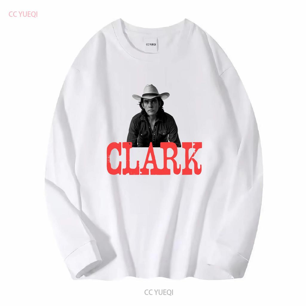 GUY CLARK Country Singer T Shirt vintage Washed Soft Stylish Top For Everyday Wear homme Stretched designer clothes Slightly
