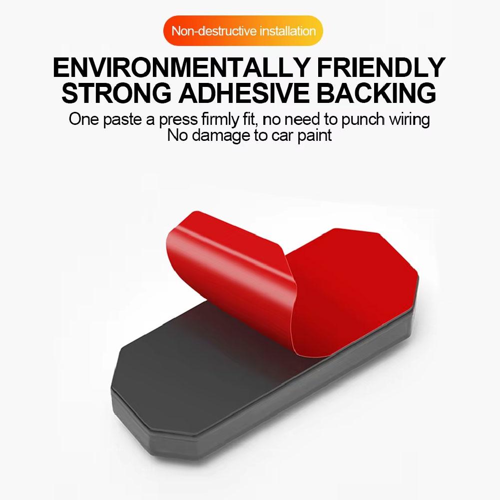 Anti-Theft Alarm LED Light For Car Motorcycles Solar Power In-Night Caution Lamp LED Flashlight Indicator Strobe Warning Light