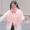 Women's Imitation Cashmere Winter Scarf - Thick Solid Color, Versatile Men's Shawl, Cashmere Wool Blend