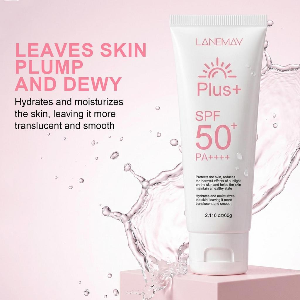Sunscreen-Leaves Skin Clear, Translucent & Smooth-Hydrating & Moisturizing-Suitable For All Skin Types, 60g