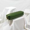 Pu Leather Pen Bag Water Dirt-Proof Storage Bag Large Capacity Pencil Case Simple Stationery Box