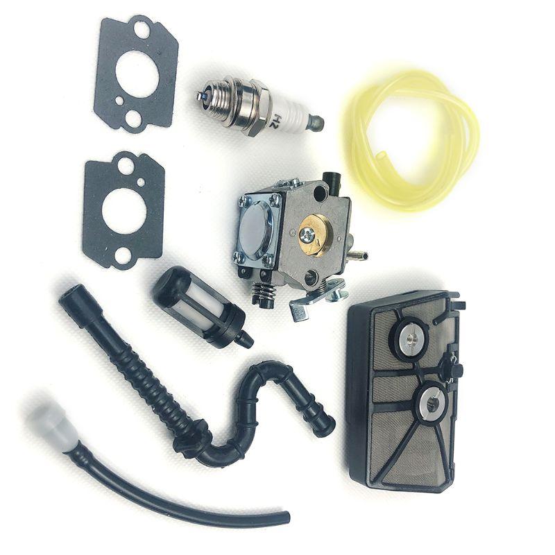 Carburetor for Stihl 028 028AV Tillotson HU-40D Walbro WT-16B Chainsaw Carb with Gaskets Air Fuel Filter Kit Parts