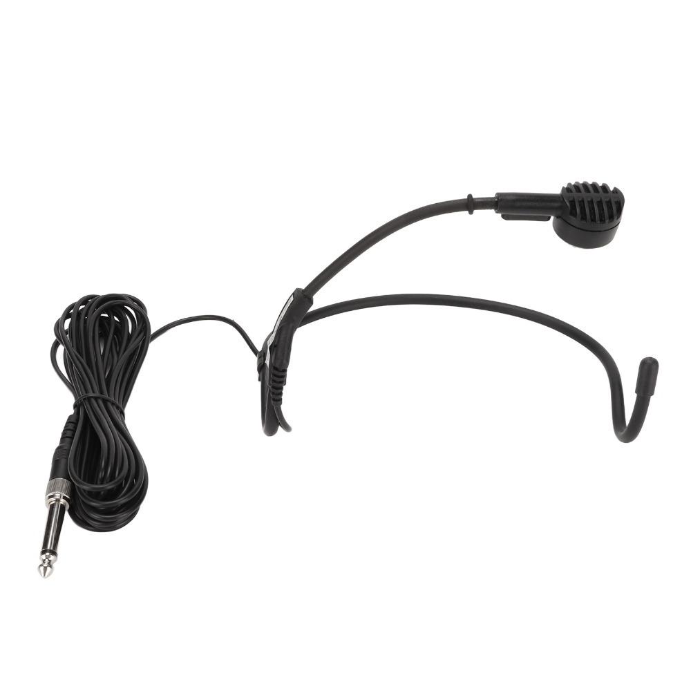 Ergonomic Dynamic Headset Microphone 5m/16.4ft Wired Microphone Earhook Microphone  Speech