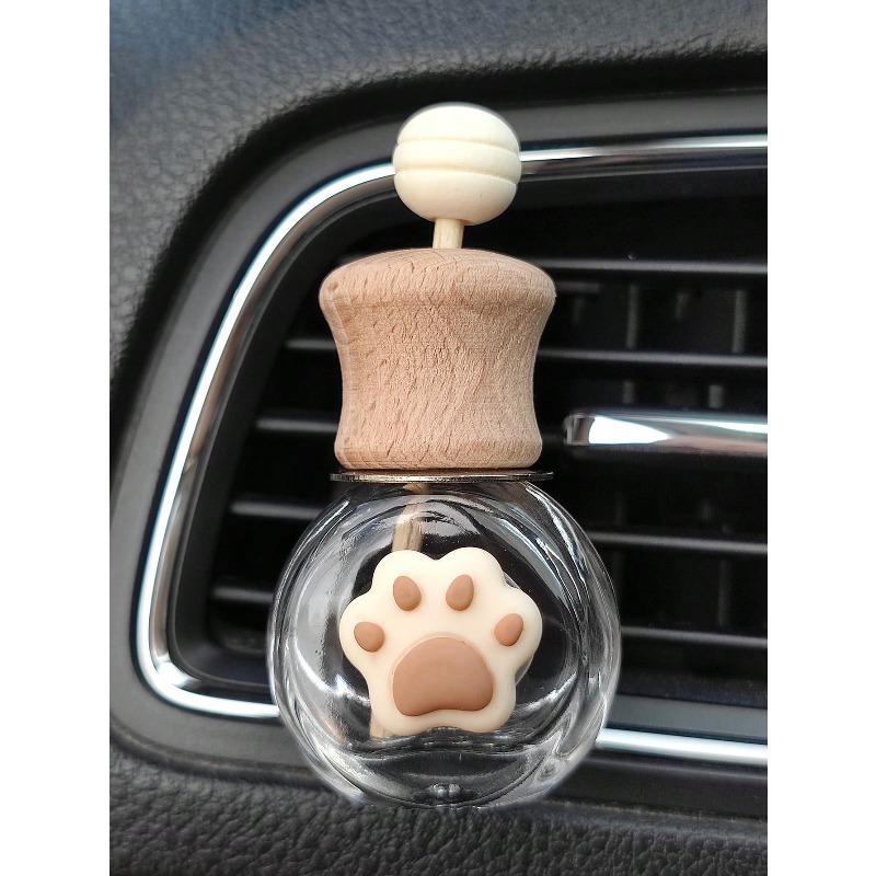 Paw Decor Empty Car Air Outlet Aromatherapy Bottle