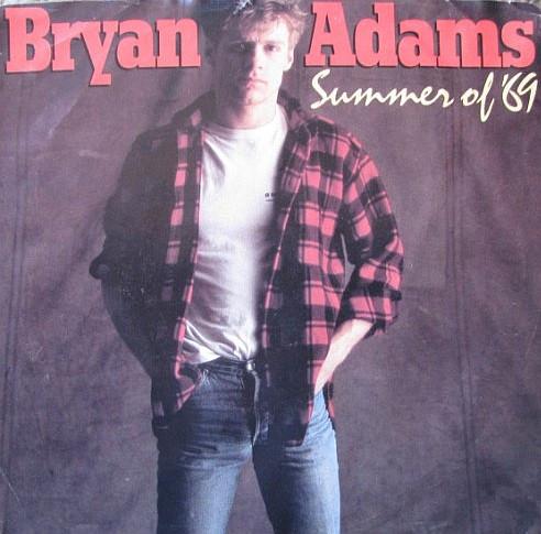 7inch Record BRYAN ADAMS  Summer Of 69 AM2739 AM Records 1985 Canada Rock Used