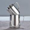 350/600ml Milk Jugs Fashion Stainless Steel Milk Craft Milk Frothing Pitcher Coffee Latte Frothing Art Jug Pitcher Mug Cup