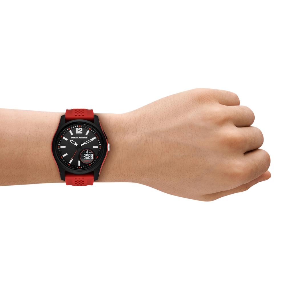 Skechers Silicone Watch SR5269 Men's Analog-Digital