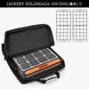 HODRANT Solar Panel Storage Fits Jackery SolarSaga Holds 2 Solar Solar Panel Case Bag, 100/200, Panels,