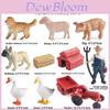 Plastic Farm Animal Figures Set With Realistic Design For Educational Play And Collectors