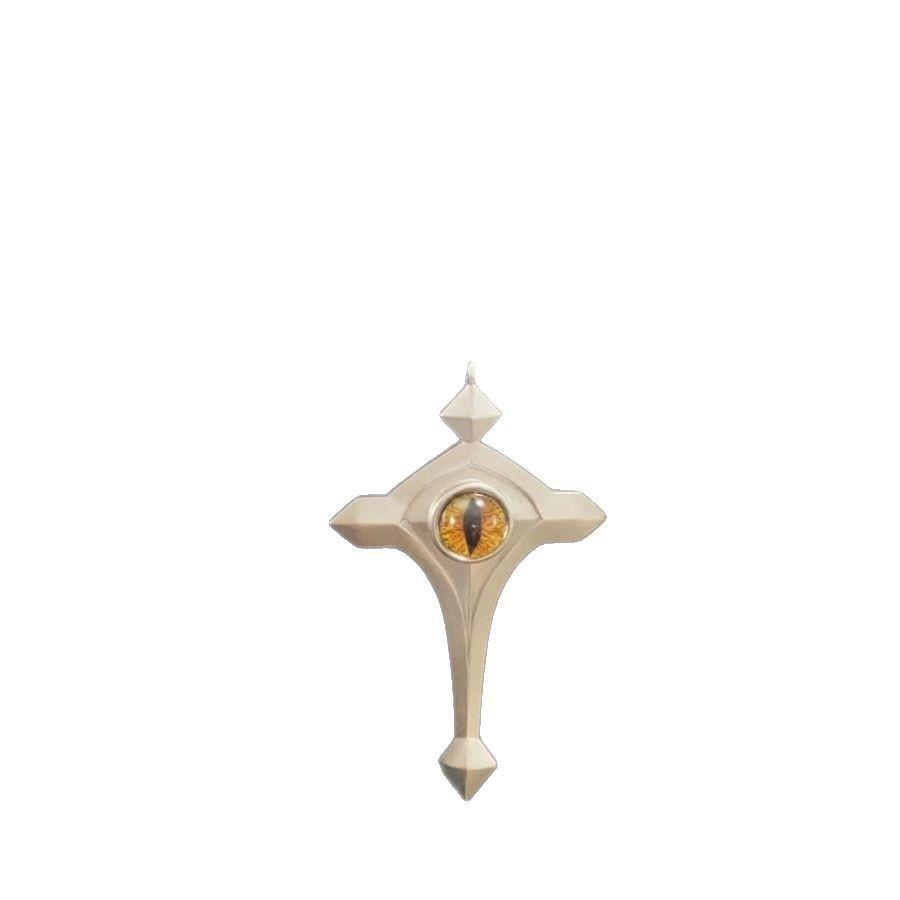 Identity Alva V Lorenz Eye Pendant Necklace With Alloy Geometric For Daily