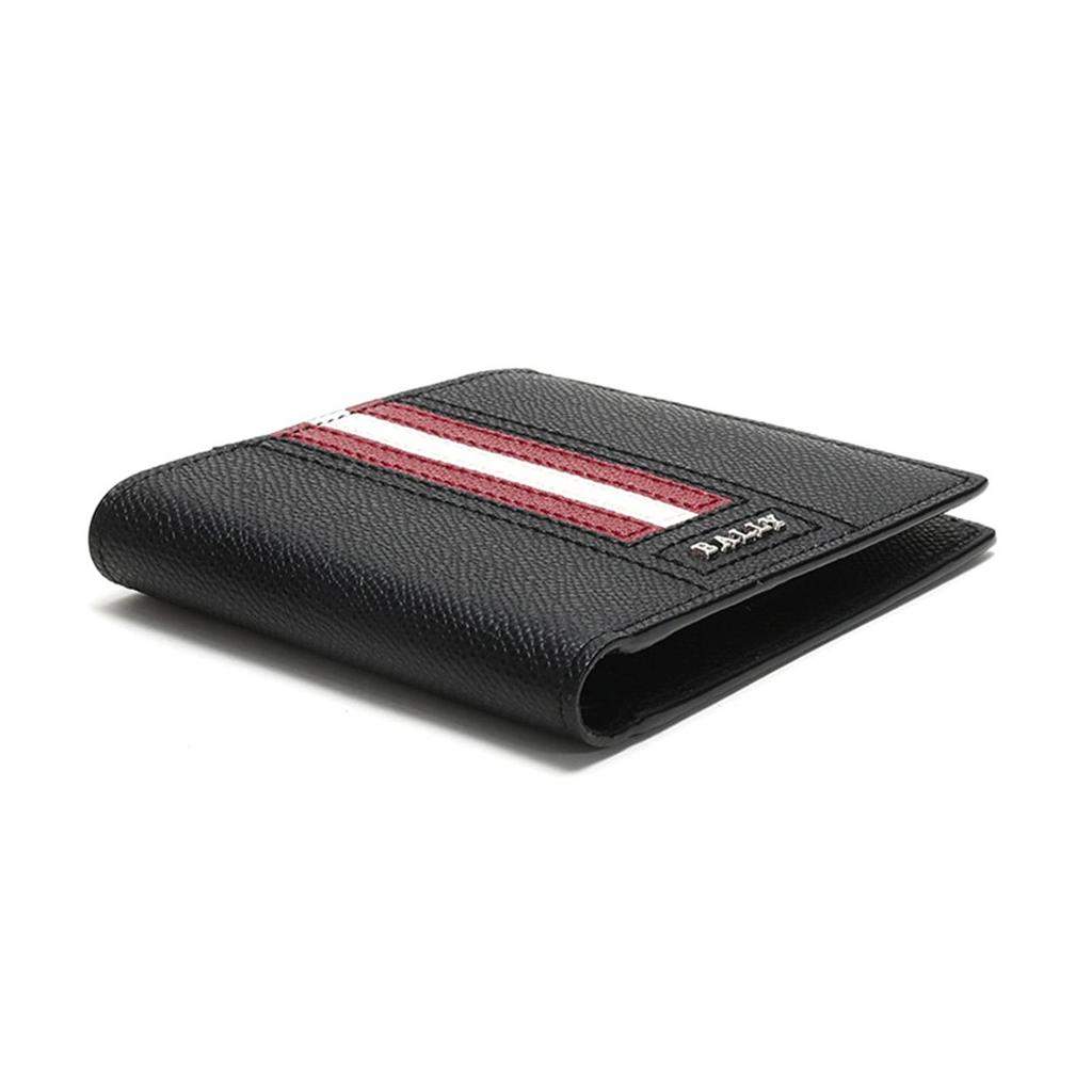 Bally Striped Leather Wallet And Belt Gift Box Set Men Accessories Black Brown BALLY-GIFTBOX-FT-50
