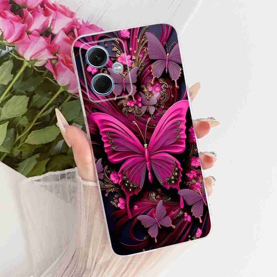 Fashion Simple Style For Redmi Note 12 5G Case Silicone TPU Back Cover For Redmi Note12 5G 22111317I 22111317G Phone Casing
