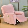 Wing Chair Cover Velvet Plush High Stretch Slipcovers For Wingback Chairs Slipcover Washable Armchair Protector Cover
