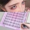 DIY Fox Style False Eyelash 10 Rows 8-14mm Soft Natural Curly Foxes Cluster Segmented Eyelash Extensions Lashes Makeup Tool