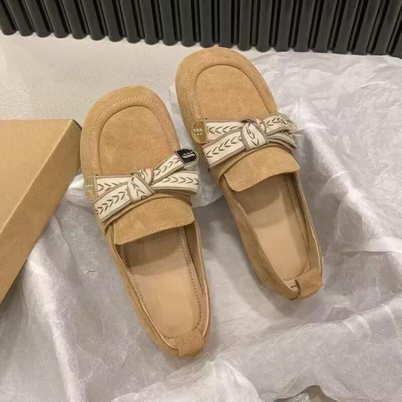 Single Shoes, Women's Shoes, New Style Shoes, Flat Bottom, Soft Sole, Lazy Person's Shoes