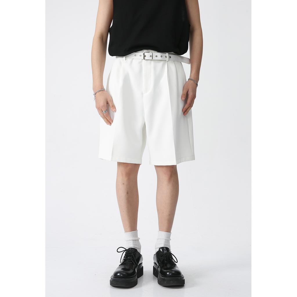 Men's Spring/Summer New Product Retro Loose Straight Mid Rise Casual Shorts
