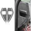for Ford F-150 Raptor 2017-2020 Accessories Glove Box Top Strip | Real Carbon Fiber, for Ford F150 F-150 Raptor 2017 2018 2019 2020, Interior Trim