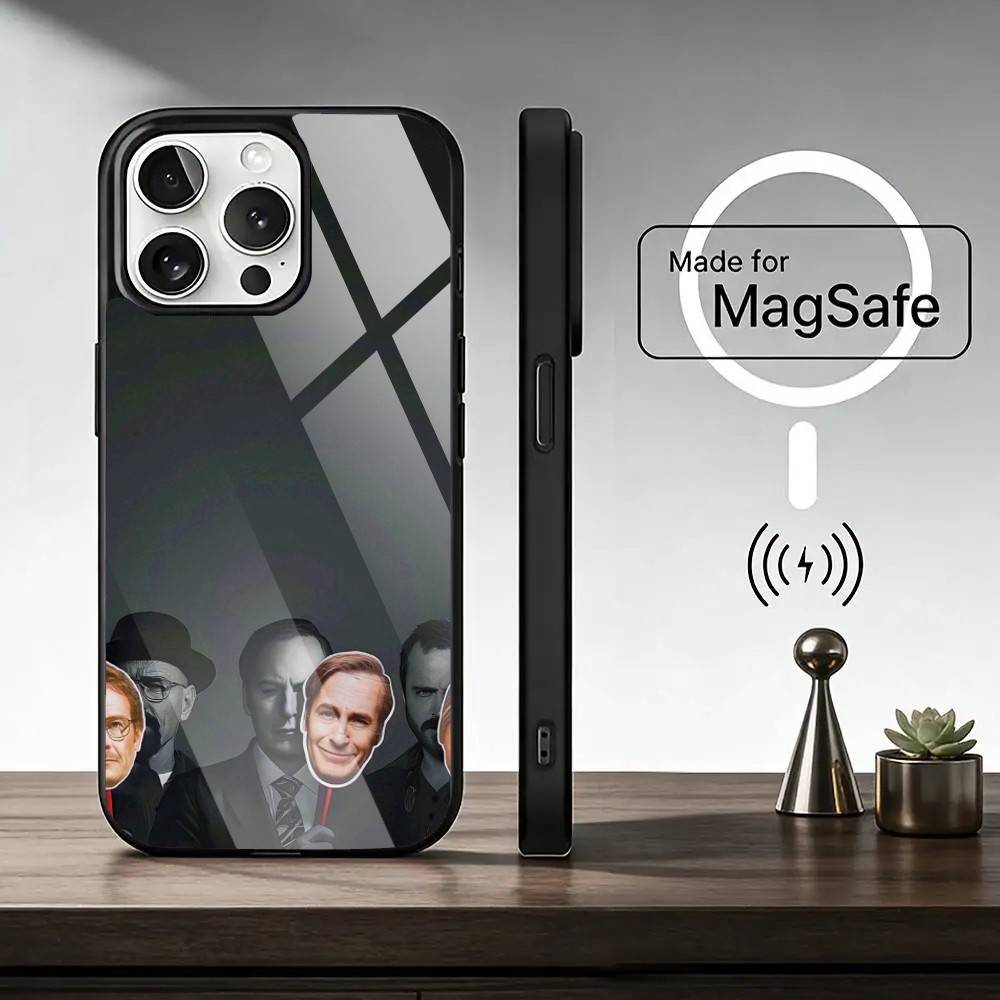 B-Better Call S-Saul Phone Case For iPhone17,16,15,14,13,12,11 Plus,Pro Magnetic For Magsafe Wireless Charging