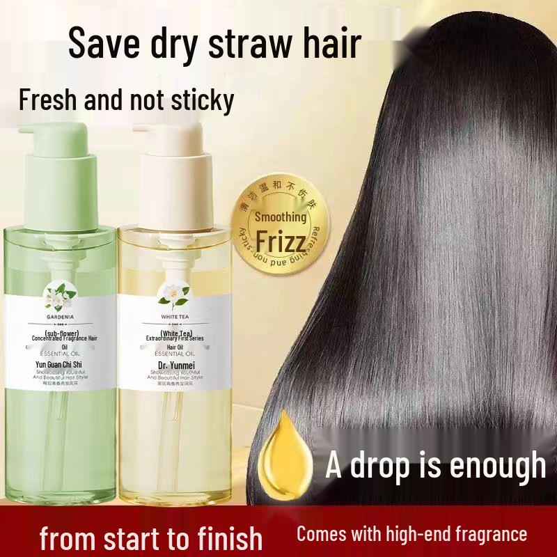 Dr. Yunmei Essence Hair Oil: Reduces Frizz, Nourishes, & Non-Greasy - 150ml