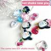 Kawaii Cartoon Jelly 3D Relief Sticker Cute 3D Puffy Stickers for Kids DIY Scrapbooking Journal Planner Stationery Decoration