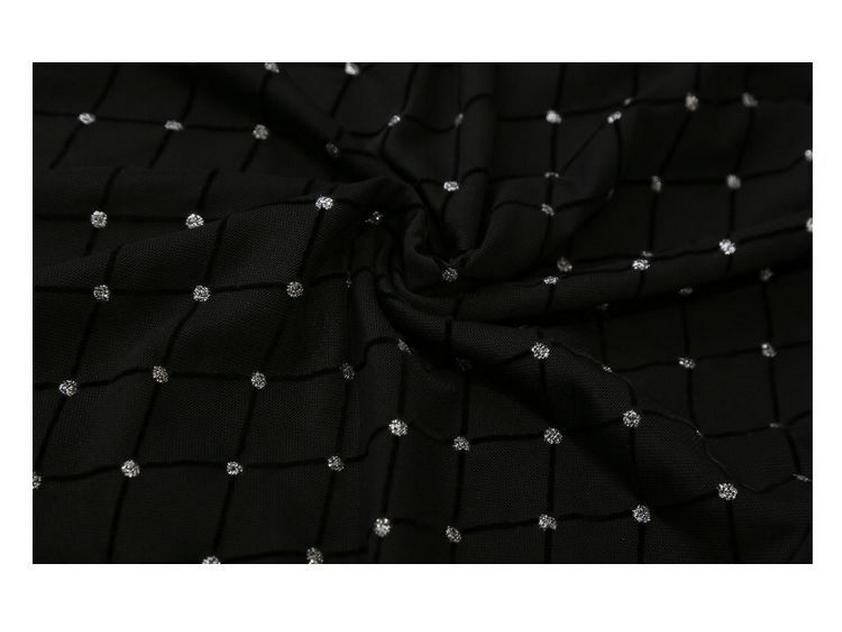 Chic Mesh Long Sleeve Top with Nail Beads & Diamond Accents - Stylish, Slim, and Breathable Women's Autumn Shirt