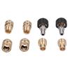 8Pcs High Pressure Washer Adapter Coupler Set Brass Quick Disconnect Connector Kit