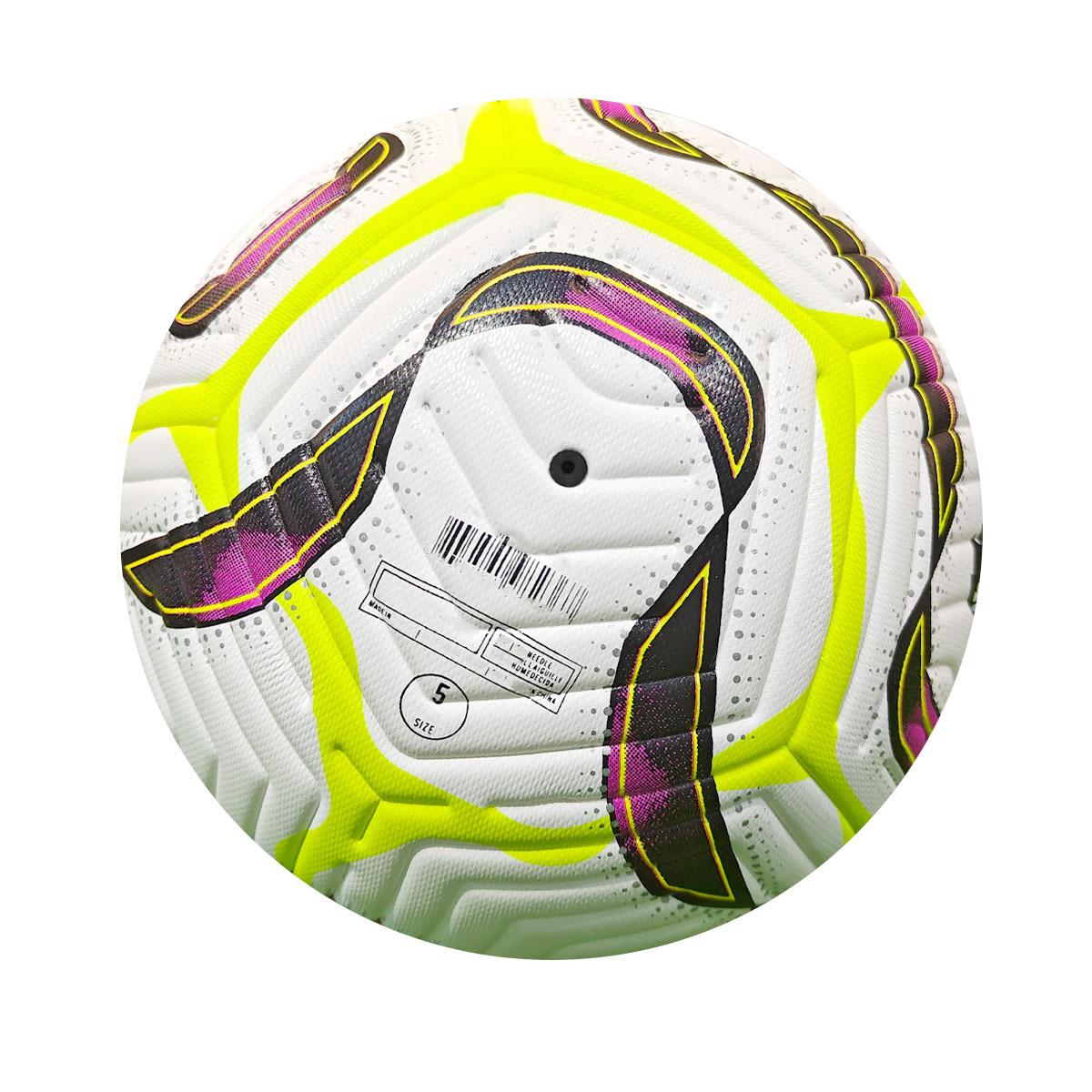 

New Handmade Premier League No. 5 Football Explosion-Proof And Wear-Resistant Pu Seamless Hot Bonding Adult Student Game Training Football No. 5 ball (for regular 11-a-side use) зелений
