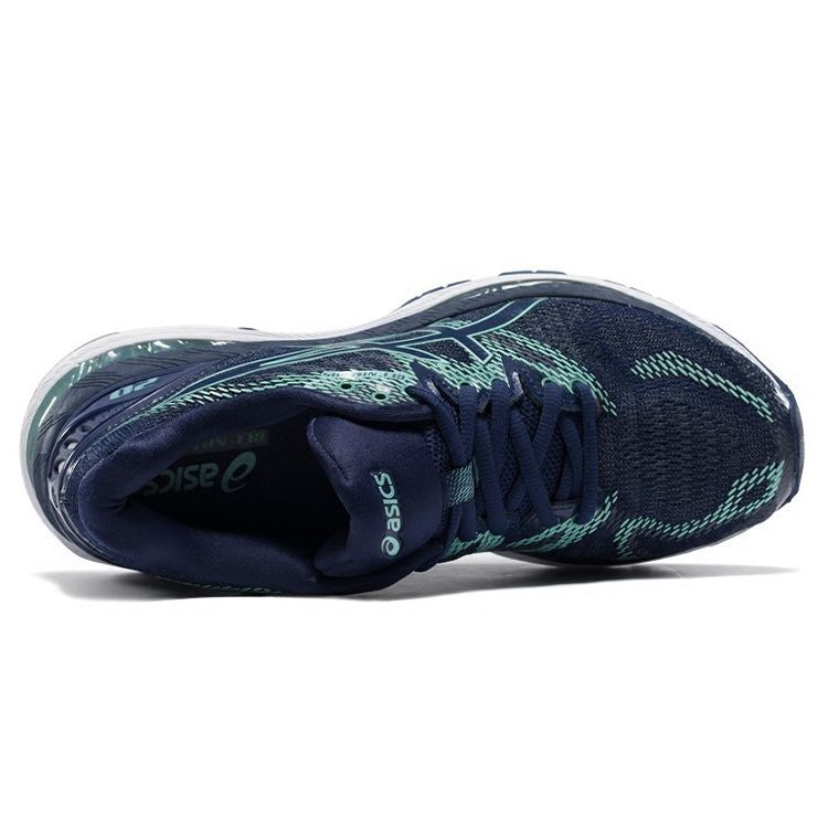 Asics Gel Nimbus 20 Indigo Blue Opal Green Women Sneakers T851N-4949