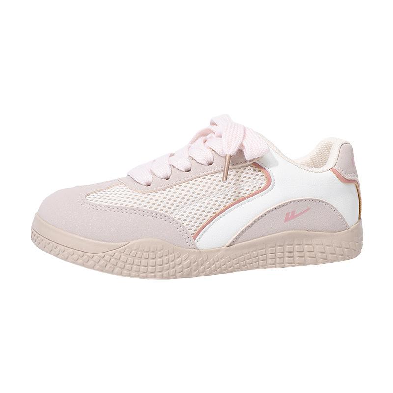 High value trend comfortable sports casual shoes thin breathable mesh shoes versatile retro women