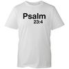 Camiseta Versículo Bíblico Salmo 23:Camiseta de Regalo Unisex para Hombre 4 Cristianos Iglesia Santo Top