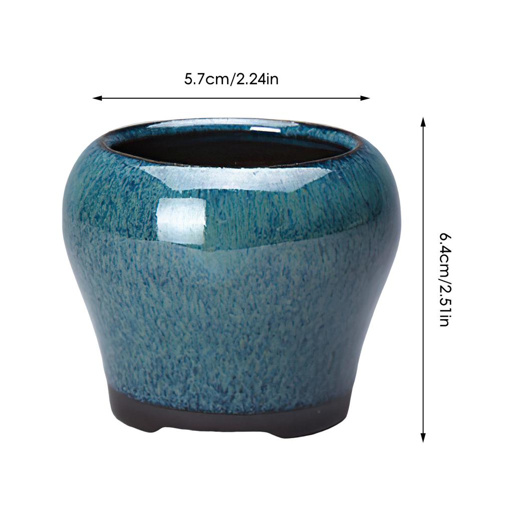 Donice Bonsai w stylu chińskim Oddychająca doniczka na sukulenty Doniczka z otworami Rzemiosło ceramiczne Doniczka Donica do domu biura