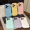 Custodia sottile in silicone da vita per telefono per Apple 17/16pro/15pro/14/13 - Colore solido, morbida e resistente, compatibile transfrontaliera