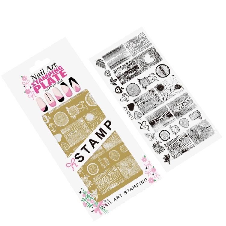 Long Lasting Metal Nail Design Stamp Reusable Template With Detailed Embossing For Gel And Regular Polish Users