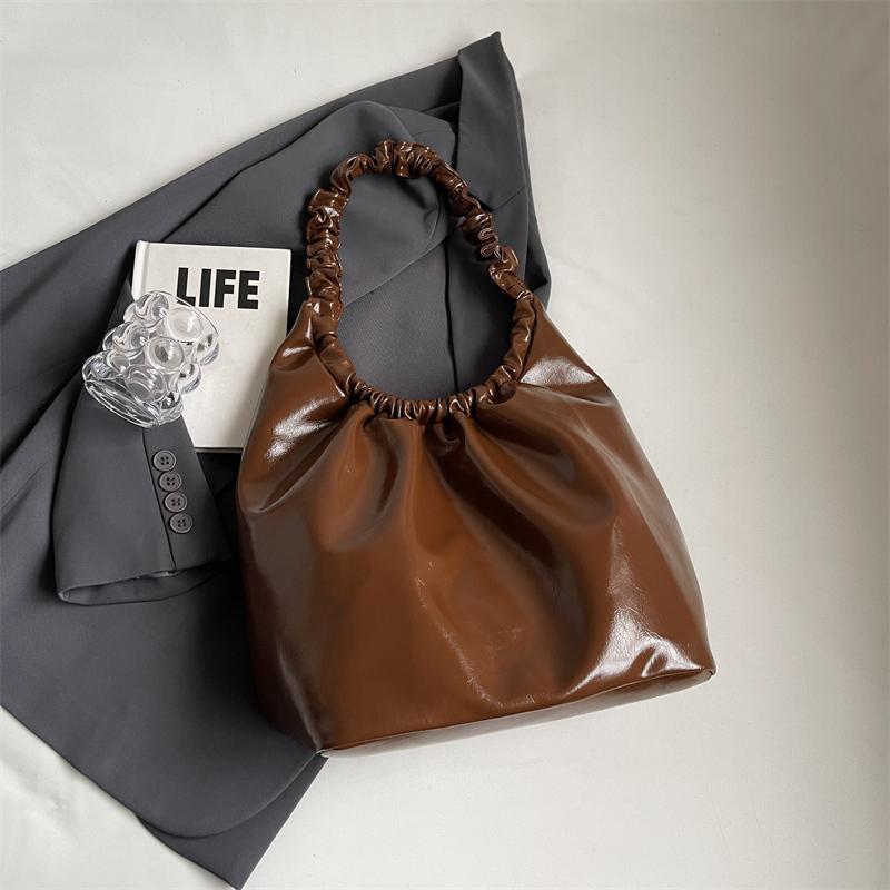 

Дизайнерские большие сумки из искусственной кожи на плечо для женщин 2024 Y2K, дизайнерские корейские модные сумки и кошельки, трендовая сумка через подмышку