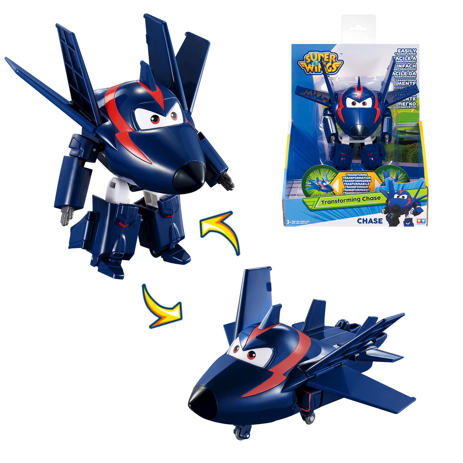 Игрушка Super Wings 5 дюймов: трансформирующийся самолет-робот Jett Dizzy Donnie, игрушки для детей.