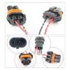 9005 9006 HB3 HB4 Female Adapter Double Bulb Plug And Play Wiring Harness For Easy Vehicle Lighting Upgrade