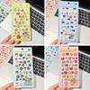 Kawaii 3D Relief Sculpture Stickers Cartoon Creative Peripheral Decal DIY Laptop Scrapbook Decal Party Gift