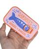 Scatola Portagioie in Stagno di Sardine Stampata in 3D Organizer Espositore per Gioielli Durevole Scatola Regalo