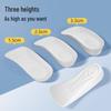 Snail Women's Arch Support Height Boost Pads - Sweat-Absorbing, Comfortable, Invisible Three-Quarter Insoles