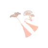 2pcs Rose Gold Hollow Bookmark for Book Lovers Fine Carving Stainless Steel Plating Bookmarks with