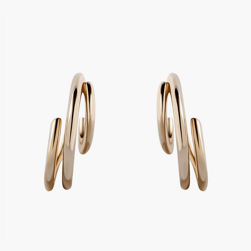 Monograph Aria Earrings Mger0259 14K Gold Plated