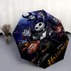 1pc Disney Halloween Automatic Open Close Umbrella Windproof Canopy, Automatic Open Close Button10213