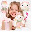 Cute Bunny Doll Plush Toy Lop Ear Bunny Doll Machine Ragdoll Girl Gift