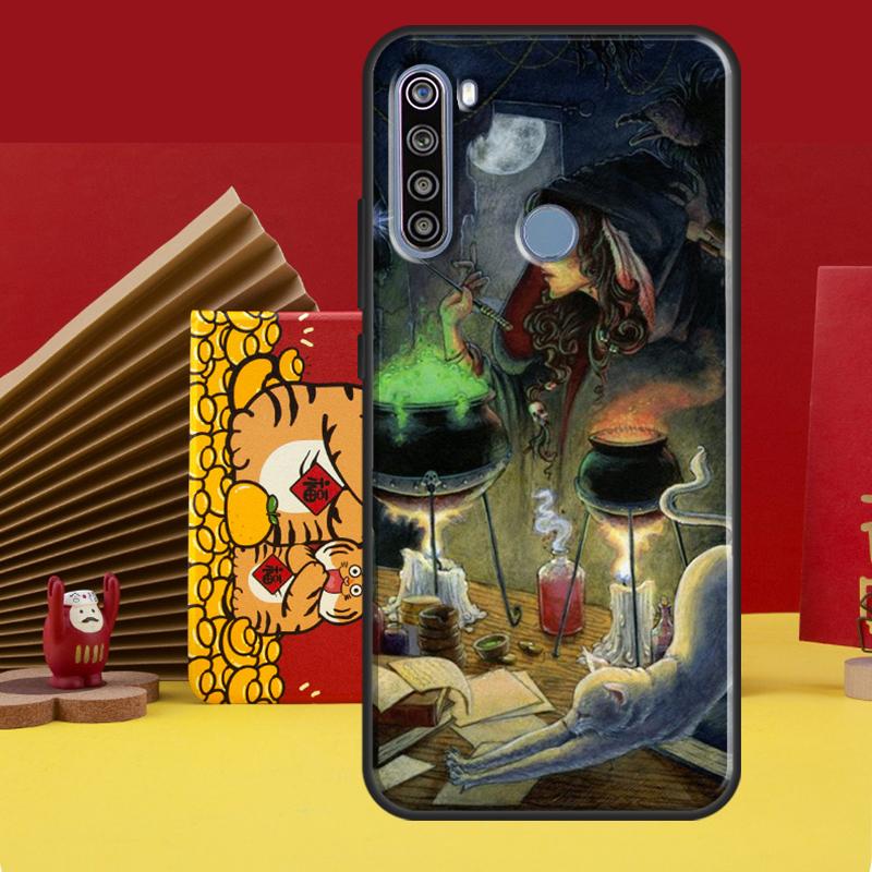 Halloween Böse Hexe Hülle Für Redmi Note 12 10 8 9 11 Pro Hülle Für Redmi Note 12S 11S 10S 9S 8T 9C 10C 12C Hülle