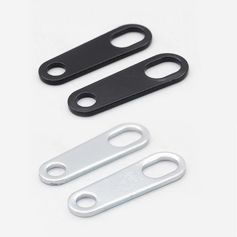 2PCS Universal Motorcycle Turn Signal Lights Brackets Motorbike Indicator Lamps Holder Fork Lamp Mount Clamps Metal Accessories