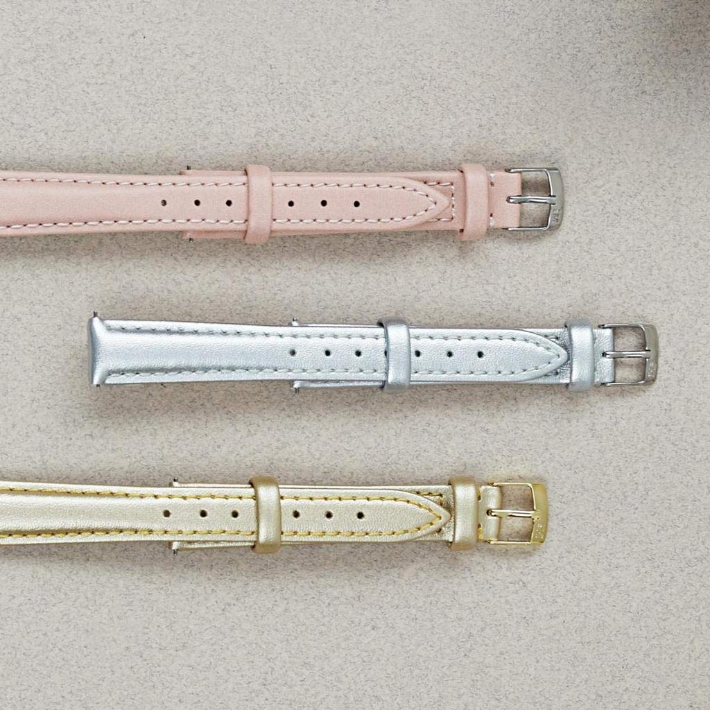 MORELLATO TREND Synthetic Leather Watch with Replacement Tool D5050C47012014 Strap, 14mm, Silver, [Officially Imported]