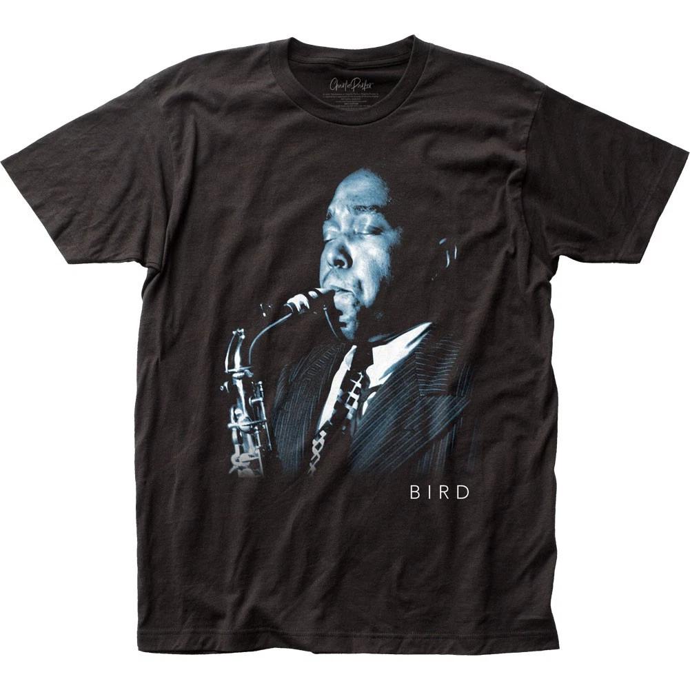 Charlie Parker Bird Mens T Shirt Music Classic Concert Jazz Band Tee New Black 2XL